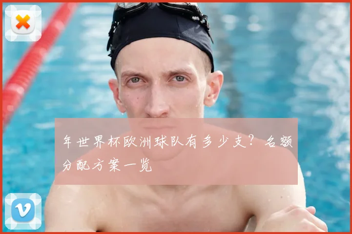 年世界杯欧洲球队有多少支？名额分配方案一览