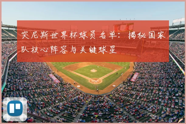 突尼斯世界杯球员名单:揭秘国家队核心阵容与关键球星